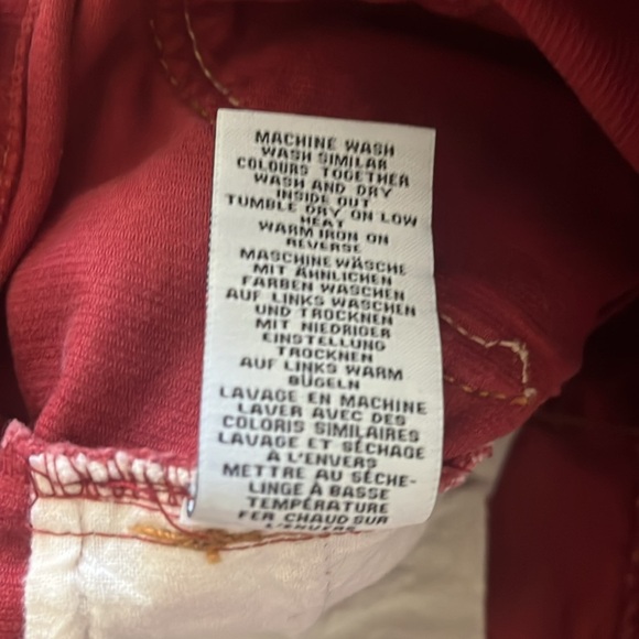 Mini Boden Burgundy CorduroyHeart Pocket Skirt Size 5-6 Y - Picture 10 of 10